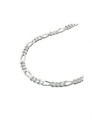 Gallay Silberarmband "Armband 2mm Figarokette Silber 925 19cm"