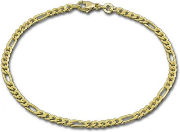 GoldDream Goldarmband "D2DA0059Y GoldDream 8 Karat Armband 19cm Gold" (Armband, Armband), Echtgold Armband (Figaro) ca. 19cm, Echtgold, 333er Gelbgold