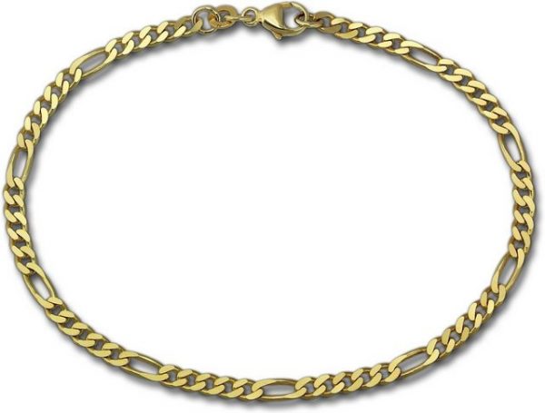 GoldDream Goldarmband "D2GDA0169Y GoldDream 8 Karat Armband 19cm 333er" (Armband, Armband), Echtgold Armband (Figaro) ca. 19cm, Echtgold, 333er Gelbgold