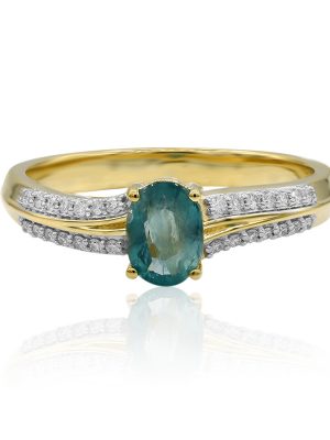 Grandidierit-Goldring (AMAYANI)