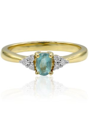 Grandidierit-Goldring (AMAYANI)