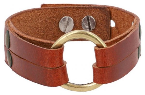 Gusti Leder Lederarmband "Amelia", Steampunk Armband Accessories