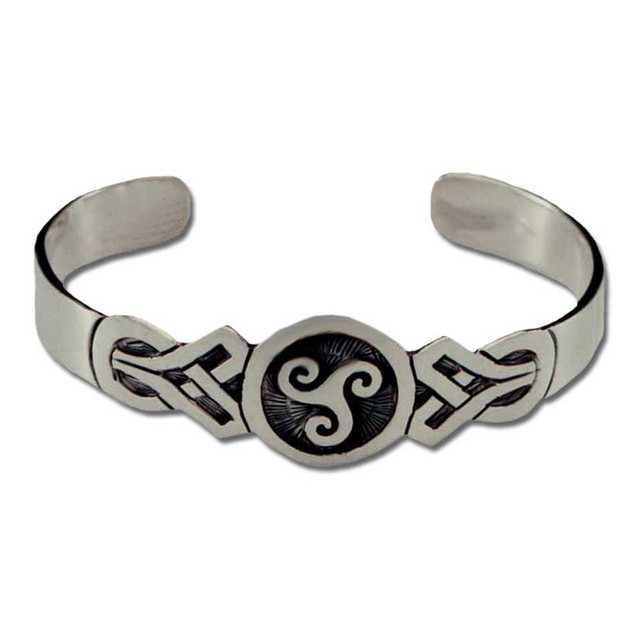 HOPLO Silberarmband "Armreif massiv 925er SIlber keltischer Knoten breit 20mm Armband Armkette" HOPLO Silberarmband "Armreif massiv 925er SIlber keltischer Knoten breit 20mm Armband Armkette"