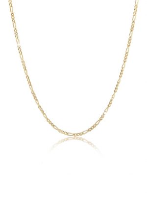 Halskette Herren Figarokette Massiv Basic Trend 925 Silber Kuzzoi Gold
