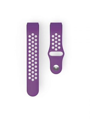 Hama Smartwatch-Armband "Ersatzarmband Fitbit Charge 3/4, 22mm, atmungsaktives Sportarmband", Rutschfest - Schmutzabweisend - Abwaschbar