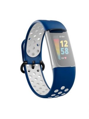 Hama Smartwatch-Armband "Sportarmband für Fitbit Charge 5, atmungsaktives Uhrenarmband"