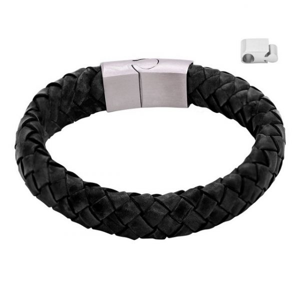 Heideman Armband "Lederarmband Enno" (Armband, inkl. Geschenkverpackung), Echtlederarmband, Männerarmband, Männerlederarmband