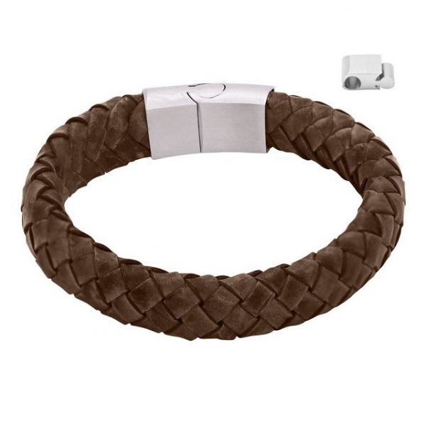 Heideman Armband "Lederarmband Enno" (Armband, inkl. Geschenkverpackung), Echtlederarmband, Männerarmband, Männerlederarmband