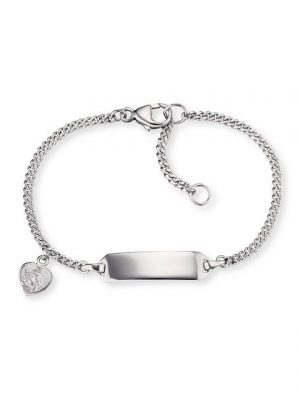 Herzengel Perlenarmband "Herzengel Armband HEB-ID-ANGELI-HEART Silber Herz mit Engel"