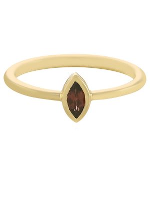 Himbeer-Zirkon-Silberring