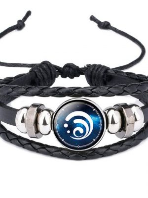 Housruse Bettelarmband "Armband, Armband Leuchtendes Armband Auge des Elementaren Leuchtenden Gottes Zeit Edelstein Feuer Eis Wind Donner"