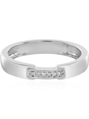 I4 (J) Diamant-Silberring