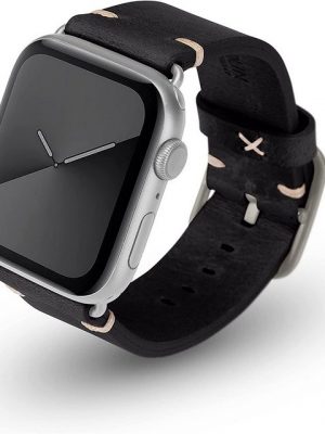 JT Berlin Smartwatch-Armband "Watchband Alex Vintage", [Apple Watch Ultra / Series 4-8 Echtleder-Armband]