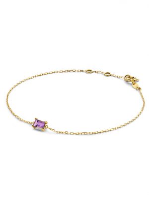 Jackie Armband - Medina - JKB21.156 585 Gold, Edelstein lila