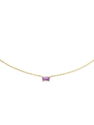 Jackie Halskette - JKN21.156 585 Gold, Edelstein gold