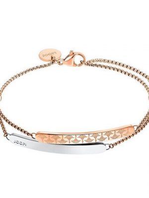 Joop! Armband "JOOP! Damen Armband Edelstahl rosé vergoldet 20310" (kein Set, inkl. Schmuckstein)