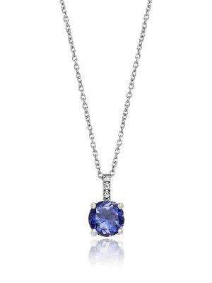 Julie Julsen Halskette - JJGNE0900.IO 585 Gold, Diamant, Edelstein silber