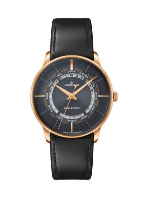 Junghans Herrenuhr Meister Worldtimer 27501302