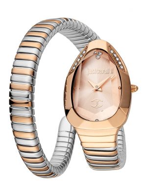 Just Cavalli Damenuhr Signature Snake JC1L208M0075 Edelstahl