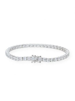 JuwelmaLux Armband "Armband Silber 925/000 Zirkonia"