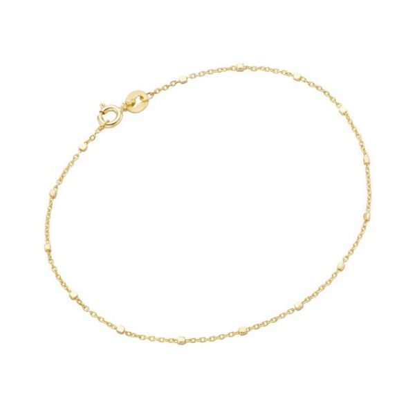 Karat Armband "92014340190 Armband Damen Ankerkette 375/- Gelb-Gold 19 cm"