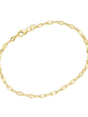 Karat Armband "92014440190 Armband Damen Fantasiekette Diamantiert 375/- Gelb-Gold"