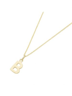 Kette Anhänger Buchstabe B, Gold 585 Luigi Merano Gold