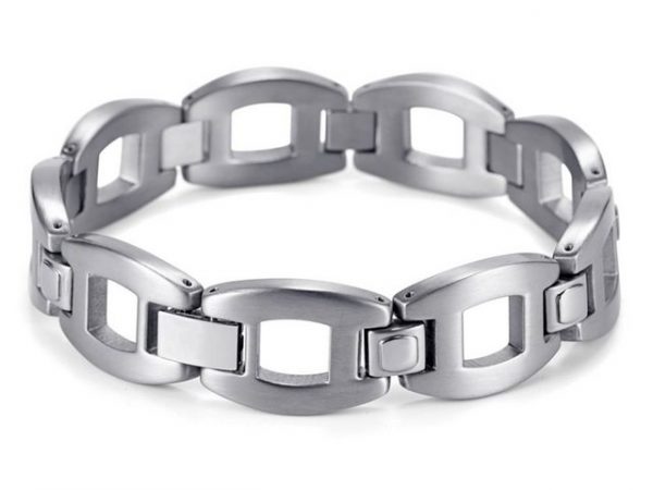 Kingka Armband "Titan Glieder Armband "Titanium Links"", aus Titan