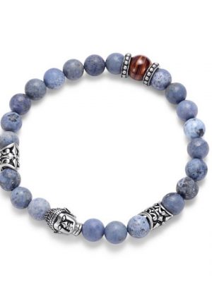 Kingka Armband ""Urban Rocks " Stein Armband BUDDHA"