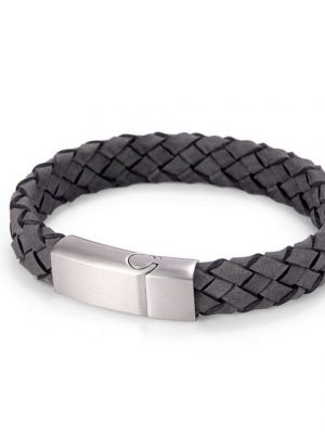 Kingka Armband "aus echtem italienischem Leder "Classic Men""