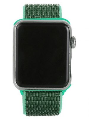 König Design Smartwatch-Armband, Apple Watch Series 1 / 2 / 3 / 4 / 5 / 102 40-38 mm Ersatz Sportarmband Grau
