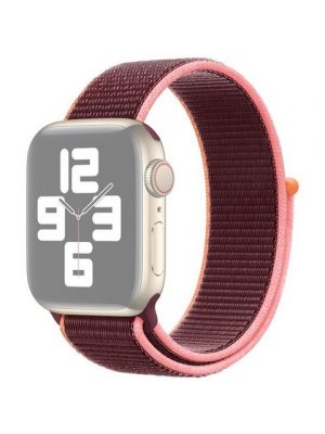 König Design Smartwatch-Armband, Apple Watch Series 1 / 2 / 3 / 4 / 5 / 6 / SE 44-42mm Ersatz Sportarmband Rosa