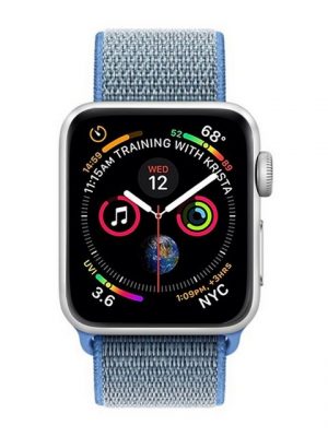 König Design Smartwatch-Armband "Apple Watch Series 8 7 6 SE 5 4 3 2 1", Sport Loop Armband Nylon Arm Band