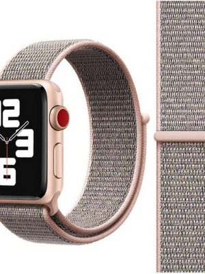 König Design Smartwatch-Armband "Apple Watch Series 8 7 6 SE 5 4 3 2 1", Sport Loop Armband Nylon Arm Band