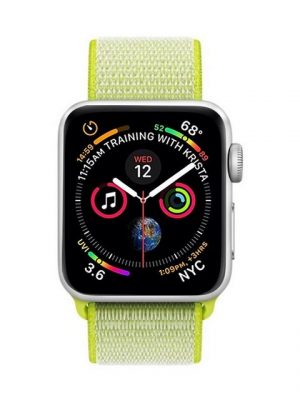 König Design Smartwatch-Armband "Apple Watch Series 8 7 6 SE 5 4 3 2 1", Sport Loop Armband Nylon Arm Band