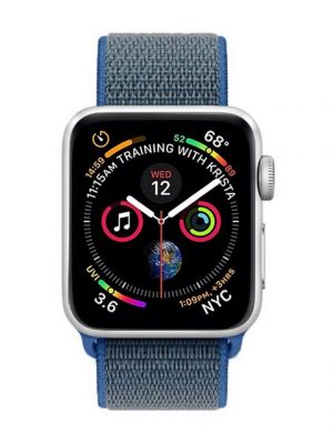 König Design Smartwatch-Armband "Apple Watch Series 8 7 6 SE 5 4 3 2 1", Sport Loop Armband Nylon Arm Band