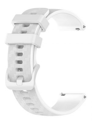 König Design Smartwatch-Armband, Armband für Garmin Forerunner 645 Music 20mm - Uhrenarmband Ersatz Armband Band Loop Weiß