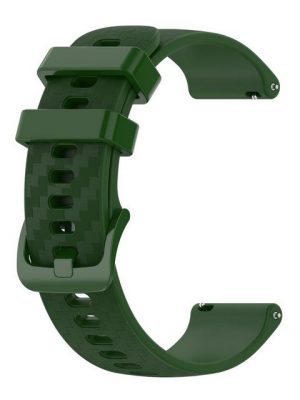 König Design Smartwatch-Armband, Armband für Garmin Venu SQ 20mm - Uhrenarmband Ersatz Armband Band Loop Dunkelgrün