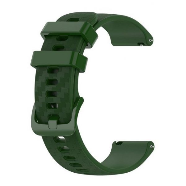 König Design Smartwatch-Armband, Armband für Garmin Vivomove3 20mm - Uhrenarmband Ersatz Armband Band Loop Dunkelgrün