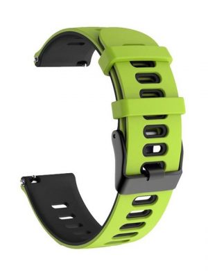 König Design Smartwatch-Armband, Armband für Honor Magic Watch 2 42mm - Uhrenarmband Ersatz Armband Band Loop Grün Schwarz