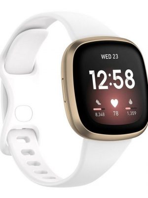 König Design Smartwatch-Armband "Fitbit Versa 3", Sport Ersatz Armband für Fitbit Versa 3 Silikon Band Loop Uhrenarmband Large