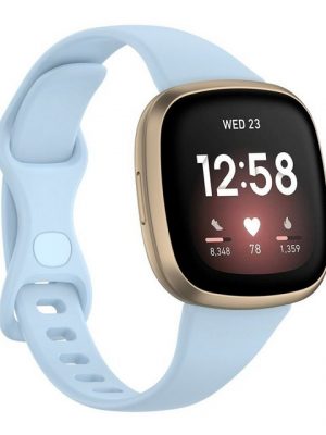 König Design Smartwatch-Armband "Fitbit Versa 3", Sport Ersatz Armband für Fitbit Versa 3 Silikon Band Loop Uhrenarmband Small