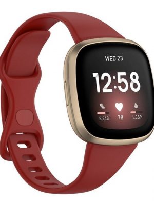 König Design Smartwatch-Armband "Fitbit Versa 3", Sport Ersatz Armband für Fitbit Versa 3 Silikon Band Loop Uhrenarmband Small