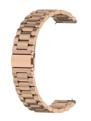 König Design Smartwatch-Armband, Smartwatch-Armband für Huawei Watch GT 3 42mm Sport Ersatz Armband Edelstahl Rose Gold
