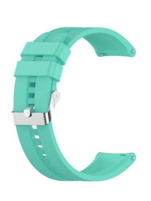 König Design Smartwatch-Armband, Smartwatch-Armband für Huawei Watch GT 3 42mm Sport Ersatz Armband Silikon Blau Rose Gold
