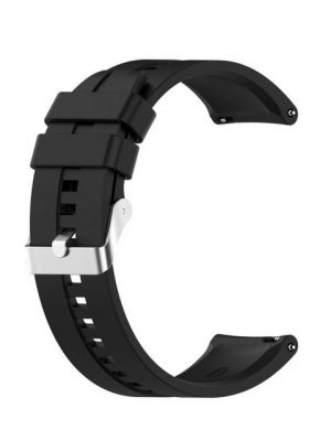 König Design Smartwatch-Armband, Smartwatch-Armband für Huawei Watch GT 3 42mm Sport Ersatz Armband Silikon Schwarz