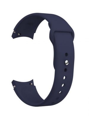 König Design Smartwatch-Armband, Smartwatch-Armband für Samsung Galaxy Watch 4 40mm Sport Ersatz Armband Silikon Mitternachtsblau