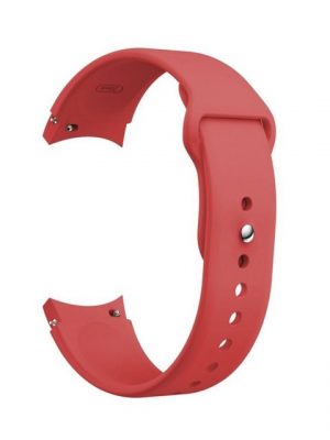 König Design Smartwatch-Armband, Smartwatch-Armband für Samsung Galaxy Watch 4 40mm Sport Ersatz Armband Silikon Rot