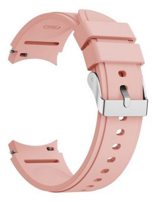 König Design Smartwatch-Armband, Smartwatch-Armband für Samsung Galaxy Watch 4 44mm Sport Ersatz Armband Silikon Rosa