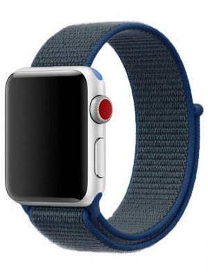 König Design Smartwatch-Armband, Sport Ersatz Armband für Apple Watch Series 1-7 / 42-45 mm Nylon Band Loop